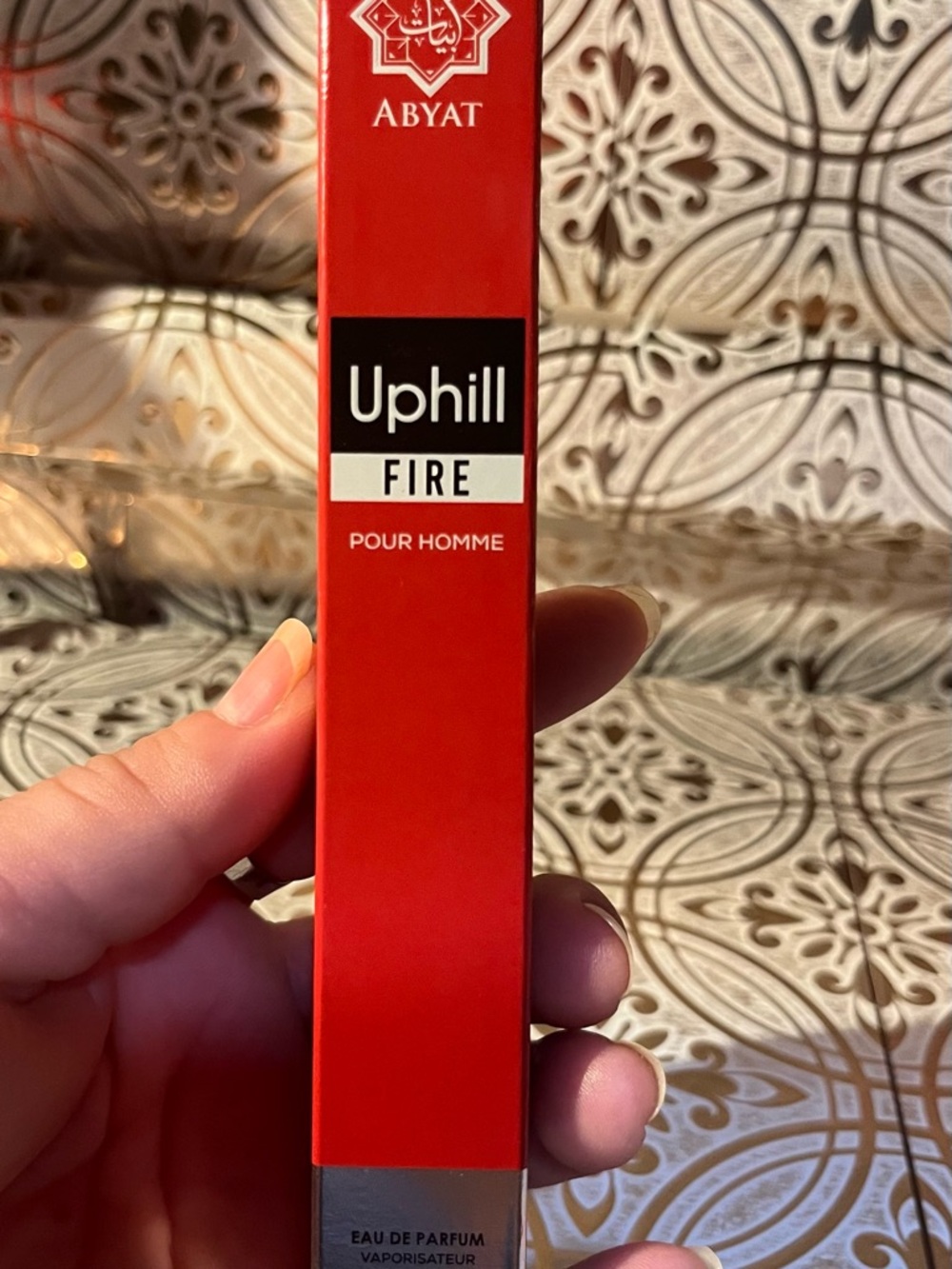 Abyat Uphill Fire Pour Homme Eau de Parfum - Red Packaging